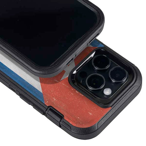 Cuban Flag Distressed Otterbox Defender iPhone Skin